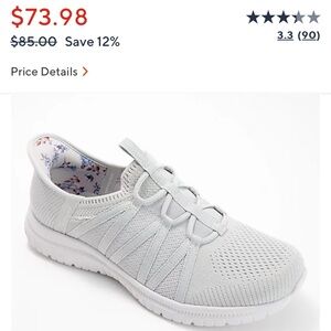 Sketchers woman’s tennis shoes size 12 in the color gray